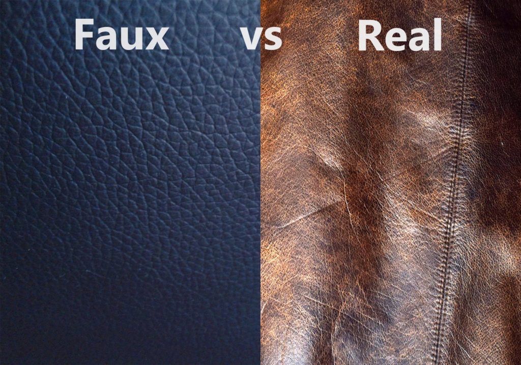 Real vs Artificial Leather