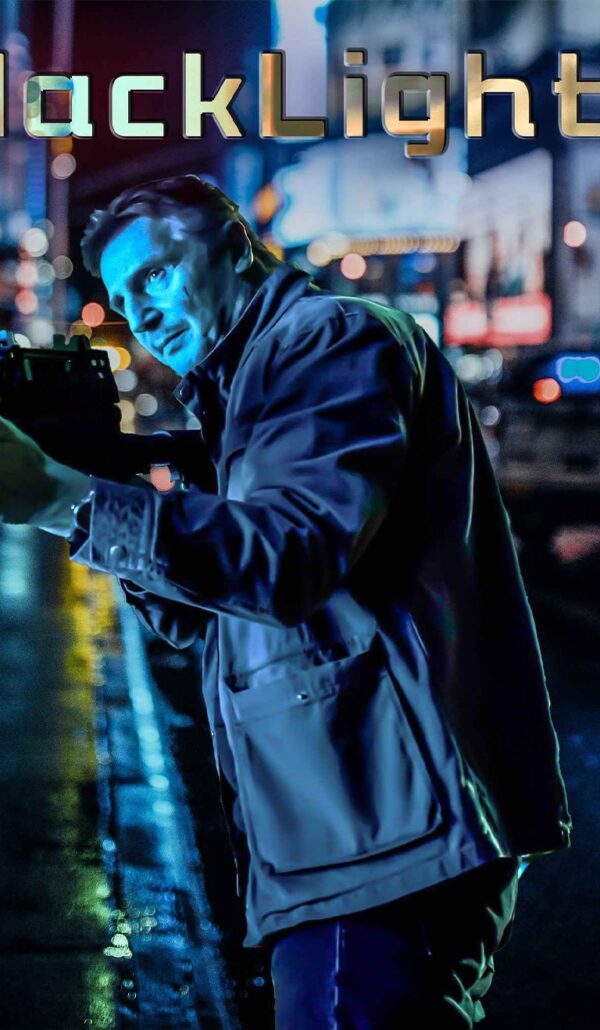 Liam Neeson Travis Block Black light Leather Jacket