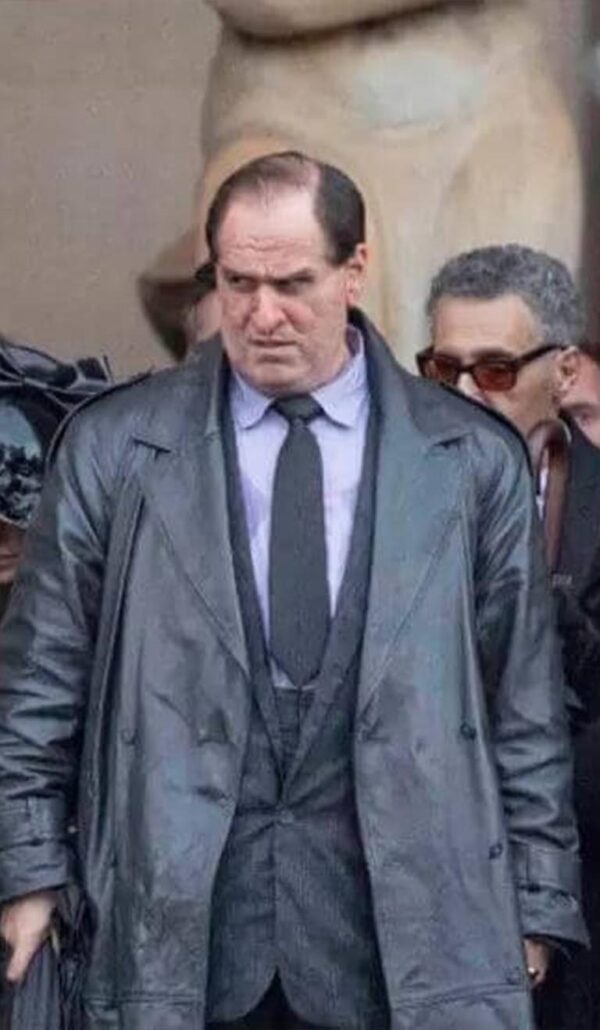 Colin Farrell Batman Penguin Leather Coat