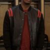 All American: Daniel Ezra leather jacket