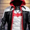 Batman Red Hood leather Mens Jacket