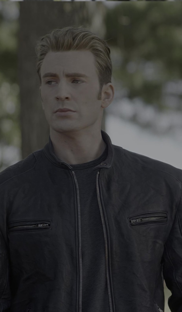 Avengers Endgame : Chris Evans leather Jacket